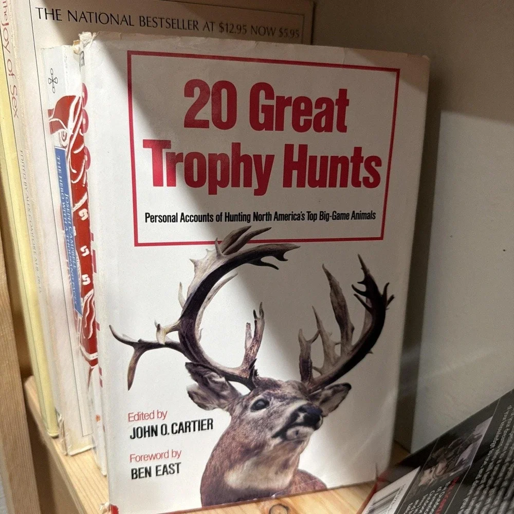 20 Great Trophy Hunts North Americas Top Big‎ Game Animals John O Cartier HC/DJ